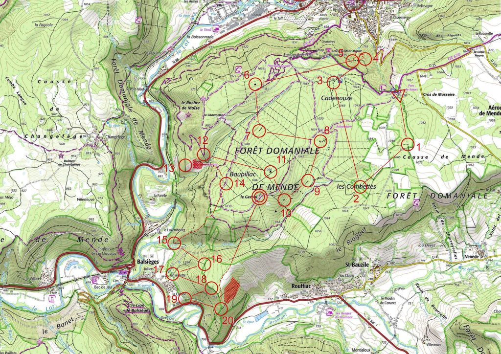 carte proba amm occitanie septembre 2026